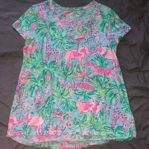 lilly pulitzer etta t-shirt